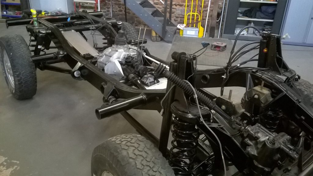 Mercedes-Benz W460 G-Wagon Chassis Restoration