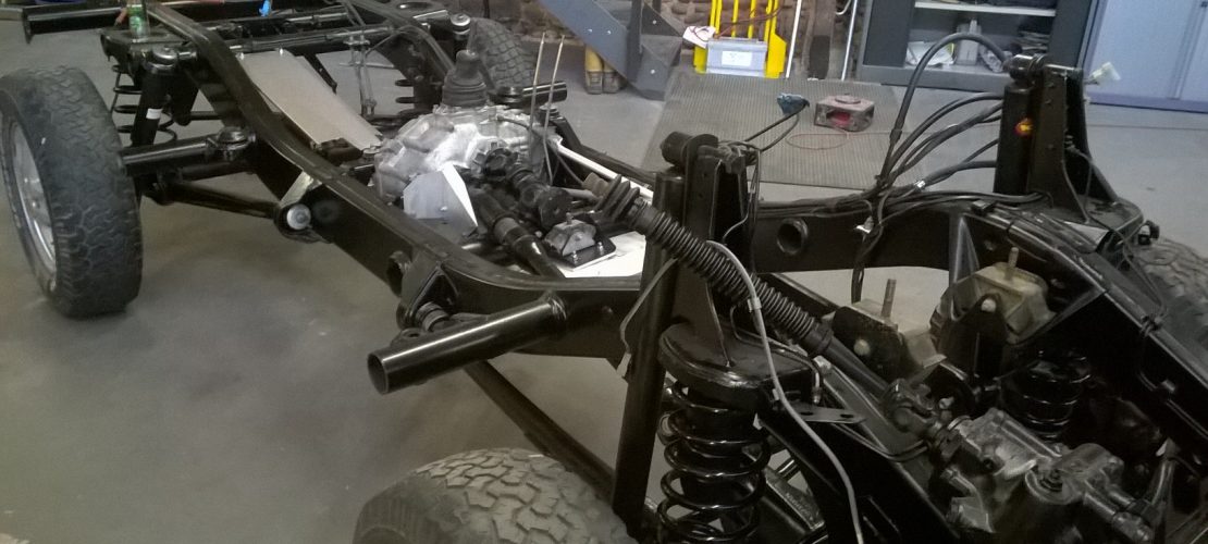 Mercedes-Benz W460 G-Wagon Chassis Restoration