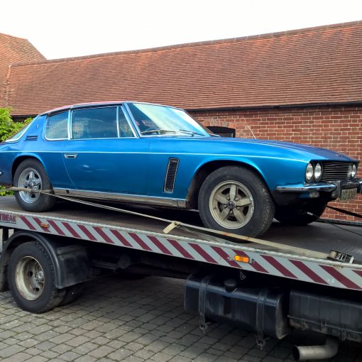 Classic Car on a trailer