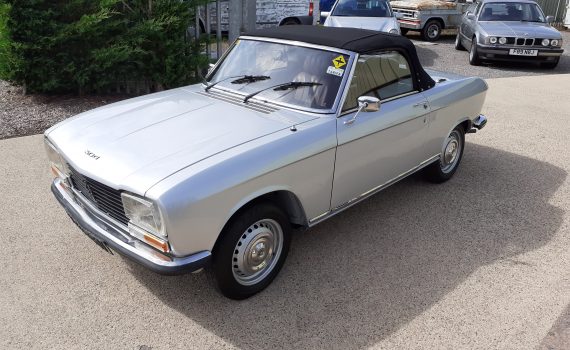 Peugeot 304 S Cabriolet 1975 Restoration
