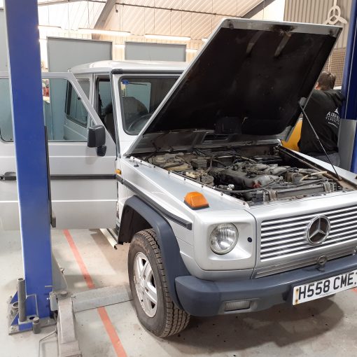 Mercedes w463 G-wagon restoration