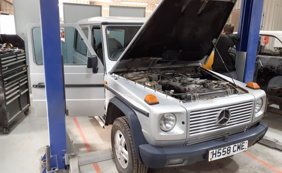Mercedes w463 G-wagon restoration