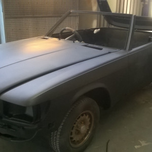 Mercedes R107 500 SL Paint Preparation