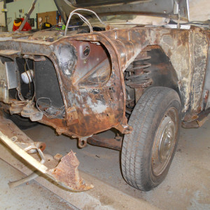 Peugeot 304 S Cabriolet 1975 Restoration