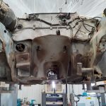 Mercedes R107 280 SL part restoration