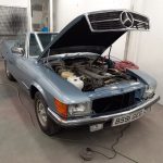 Mercedes R107 280 SL part restoration