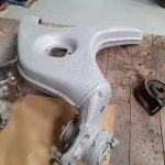 Mercedes R107 280 SL part restoration
