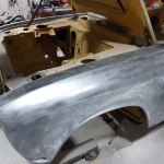 Peugeot 304 body shell restoration