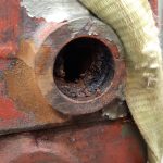 Austin Healey 3000 engine work