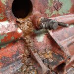 Austin Healey 3000 engine work